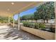 Relaxing covered patio with views of the lush backyard at 856 W Quail Cir, San Tan Valley, AZ 85143