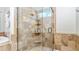 Beautiful bathroom with glass enclosed shower at 11307 E Elmhurst Dr, Chandler, AZ 85249