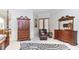 Primary bedroom with walk in closet and luxurious chair at 11307 E Elmhurst Dr, Chandler, AZ 85249