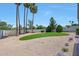 Expansive backyard featuring a meticulously maintained lawn, mature trees, and privacy landscaping in a desert landscape at 12222 N 74Th St, Scottsdale, AZ 85260