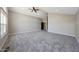 Spacious bedroom features vaulted ceiling, neutral walls, and plush carpeting at 12222 N 74Th St, Scottsdale, AZ 85260