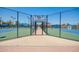 View of the Leisure World Tennis Complex with multiple courts and spectator seating at 160 Leisure World -- # 160, Mesa, AZ 85206