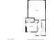 Detailed floorplan showcasing layout of first floor, including foyer, bedroom, bath, and garage at 1713 E Bridgeport Pkwy, Gilbert, AZ 85295