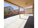 Covered patio featuring ceiling fan and concrete flooring perfect for outdoor entertaining at 1902 N 106Th Ave, Avondale, AZ 85392