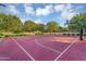Community basketball court with trees and landscaping in the background at 20269 E Hummingbird Dr, Queen Creek, AZ 85142