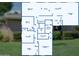 Detailed floor plan showcasing the layout of the home, including bedrooms, bathrooms, and living spaces at 3450 W Kaler Dr, Phoenix, AZ 85051
