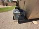 Close up of the AC unit in the back of the home at 4632 E Melinda Ln, Phoenix, AZ 85050