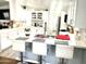 Beautiful kitchen island with seating, stylish countertops, and modern fixtures at 501 E Ray Rd # 230, Chandler, AZ 85225