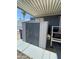 Convenient outdoor storage shed on the property for storing tools and equipment at 7807 E Main St # H-20, Mesa, AZ 85207