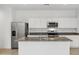 Bright kitchen features stainless steel appliances, granite countertops, and an island with a sink at 8516 W Clemente Way, Florence, AZ 85132