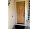 Stylish front door with a modern design at 8820 W Glenn Dr, Glendale, AZ 85305