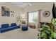 Inviting living room featuring plush seating, stylish decor, and ample natural light at 11439 E Bella Vista St, Scottsdale, AZ 85259