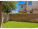 Backyard with Artificial turf at 11959 W Pierce St, Avondale, AZ 85323