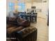 Open-concept living space connecting the kitchen and dining area at 13819 E Cavalry Dr, Scottsdale, AZ 85262