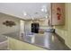 A functional kitchen featuring ample counter space, stainless steel sink and good lighting at 1384 S 222Nd Ln, Buckeye, AZ 85326