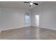 Bright bedroom features natural light and ensuite bathroom access at 2203 E Crest Ln, Phoenix, AZ 85024