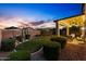 This backyard has a large grass area with nice landscaping at 3123 E Buena Vista Dr, Chandler, AZ 85249
