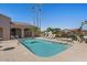 Community pool with lounge chairs and palm trees offers a relaxing oasis for residents at 3123 E Buena Vista Dr, Chandler, AZ 85249