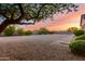 Expansive backyard featuring desert landscaping, scenic views, and a brick-lined walkway at 31502 N 58Th Pl, Cave Creek, AZ 85331