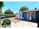 Spacious backyard with a storage shed, patio and mature privacy landscaping at 3202 W Joan De Arc W Ave, Phoenix, AZ 85029