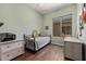 Bedroom with twin bed and study area at 4297 S Pony Rider Trl, Gold Canyon, AZ 85118