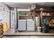 Laundry area with white washer and dryer at 617 E Calle Adobe Ln, Goodyear, AZ 85338