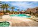 Resort-style community pool area at 7525 E Gainey Ranch Rd # 164, Scottsdale, AZ 85258