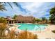 Inviting community pool and lounge chairs at 7525 E Gainey Ranch Rd # 164, Scottsdale, AZ 85258