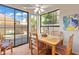 Sunny breakfast nook with backyard view at 7525 E Gainey Ranch Rd # 164, Scottsdale, AZ 85258