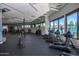 Well-equipped gym featuring treadmills, elliptical machines, and free weights at 7525 E Gainey Ranch Rd # 164, Scottsdale, AZ 85258
