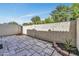 View of a spacious backyard and brick landscaping at 7835 N 21St Dr, Phoenix, AZ 85021