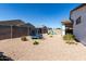 This large backyard features a trampoline at 1360 E Avenida Kino --, Casa Grande, AZ 85122