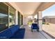 This covered patio features plenty of room for entertaining friends and Gathering at 1360 E Avenida Kino --, Casa Grande, AZ 85122