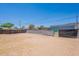 Spacious backyard is surrounded by a chain link fence to provide privacy at 1526 W North Ln, Phoenix, AZ 85021
