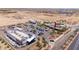 Aerial view of restaurants, businesses, and parking areas, showcasing the area's convenient location at 2120 N Heritage St, Buckeye, AZ 85396