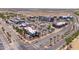 Aerial view of the hotel, shopping centers, businesses, and thoroughfares showcases a well-planned community at 2120 N Heritage St, Buckeye, AZ 85396
