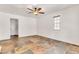 Neutral bedroom with tile floor and a view of a window at 2790 S Alpine Dr, Gilbert, AZ 85295