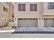Home's exterior featuring a spacious two-car garage and well-maintained landscaping at 2790 S Alpine Dr, Gilbert, AZ 85295