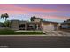Stunning modern home with unique architectural design, fresh grass, and professional landscaping at 4202 E Catalina Dr, Phoenix, AZ 85018