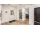 View of the mud room off the kitchen features a pantry and exterior access at 4627 W Laurie Ln, Glendale, AZ 85302