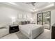 Bedroom featuring soft textures, neutral tones and a ceiling fan at 5250 E Deer Valley Dr # 146, Phoenix, AZ 85054