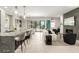 The living room is a modern space with an open floor plan at 5250 E Deer Valley Dr # 146, Phoenix, AZ 85054
