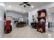 Spacious living room with recessed lighting and ceramic floors at 5432 W Sunnyside Dr, Glendale, AZ 85304