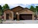 Charming single-story home featuring a two-car garage and low-maintenance desert landscaping at 5822 W Lodge Dr, Laveen, AZ 85339
