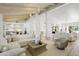 Expansive living room features vaulted ceilings, an open layout, and bright, neutral decor at 10300 N 48Th Pl, Paradise Valley, AZ 85253