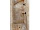 Modern tiled shower room with bronze shower fixture at 1414 W Coral Reef Dr, Gilbert, AZ 85233