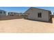 This backyard has desert landscaping with a block wall offers lots of privacy at 18340 W Patrick Ln, Surprise, AZ 85387