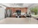 Modern kitchen featuring stainless steel appliances and a large window at 2312 W Temple St, Chandler, AZ 85224