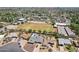 Scenic aerial view of neighborhood with homes, a grassy field, and amenities at 2604 N 27Th St # 17, Phoenix, AZ 85008