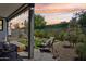Cozy backyard retreat with comfortable seating around a fire pit, perfect for evening relaxation at 2604 N 27Th St # 17, Phoenix, AZ 85008